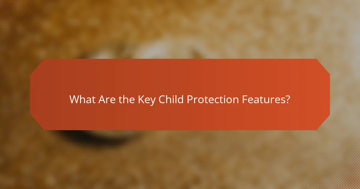 What Are the Key Child Protection Features?